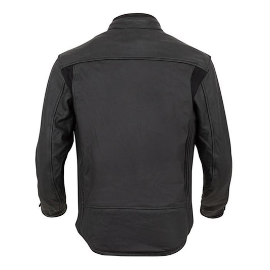 Chaqueta corta de moto mujer Invictus Diana Black Violeta