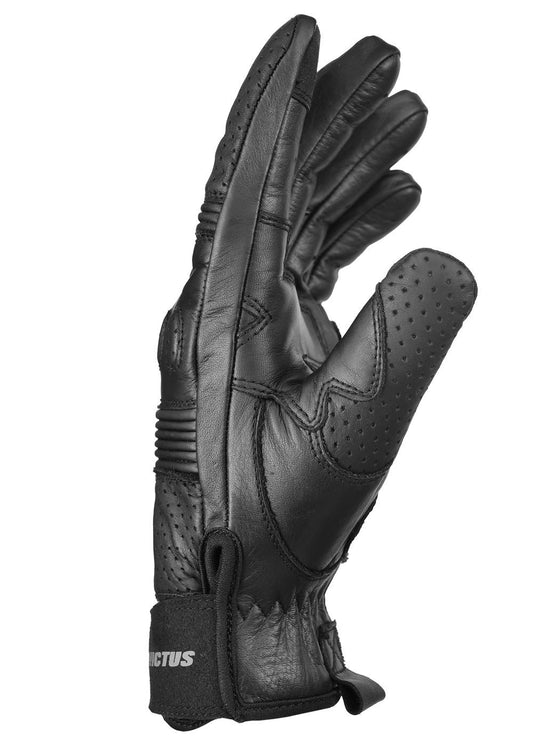Guantes Moto Invictus de Cuero Perforado El Rebelde - URA Moto