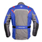 Chaqueta Tricapa Invictus Tulkas Azul Roja Unisex - Touring Todo Tiempo - URA Moto