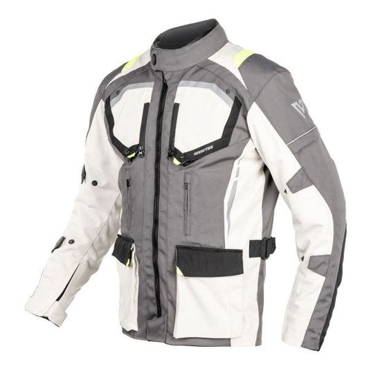 Chaqueta Tricapa Invictus Tulkas Gris Unisex - Touring Todo Tiempo - URA Moto