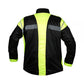 Traje Agua Dos Piezas Negro-Fluor con Reflectante - URA Moto