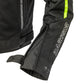 Chaqueta Verano Touring Rainers Jerez 2 NF Negro-Fluor CE Nivel A - Malla Transpirable, Protectores CE Nivel 2