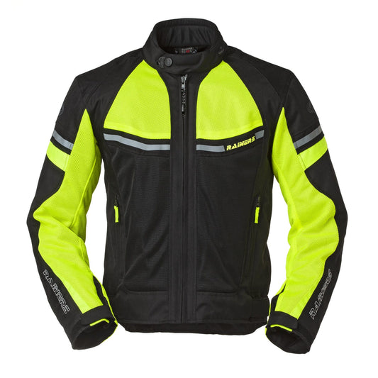 Chaqueta Moto Verano Cordura Rainers Jerez Fluor - URA Moto