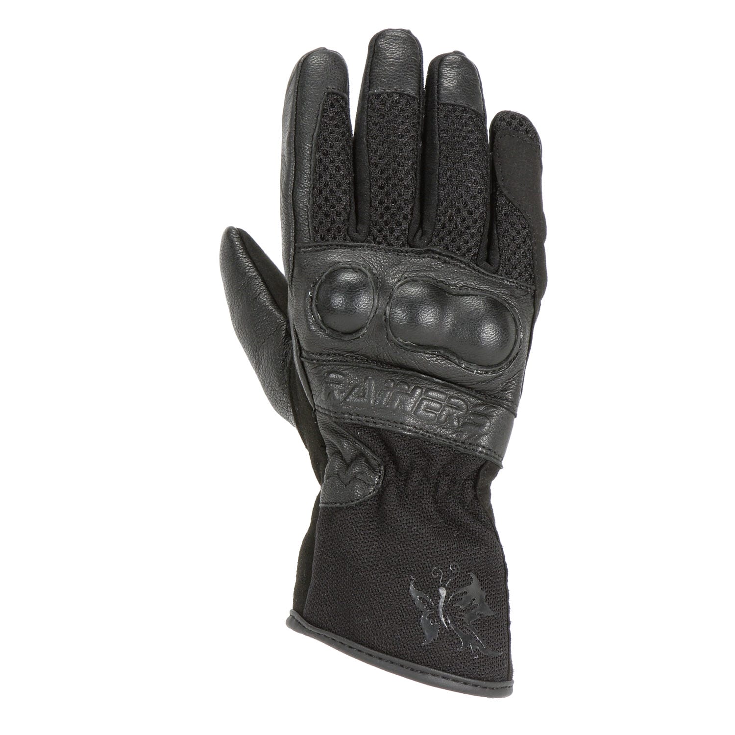 Guantes Moto Mujer Racing Rainers Juliett Negros - URA Moto
