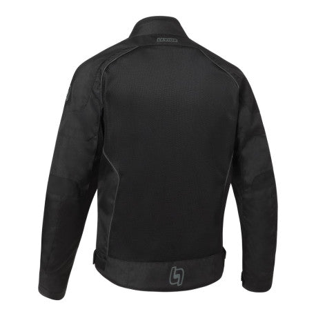 Levior Arashi 2 Negro Chaqueta Moto Hombre Verano Trail Homologada CE