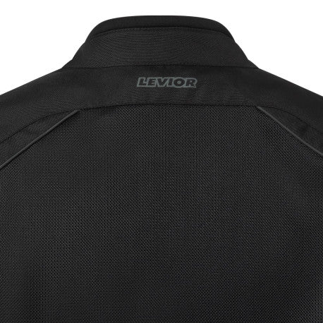 Levior Arashi 2 Negro Chaqueta Moto Hombre Verano Trail Homologada CE