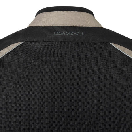 Levior Arashi 2 Taupe/Negro Chaqueta Moto Hombre Verano Trail Homologada CE