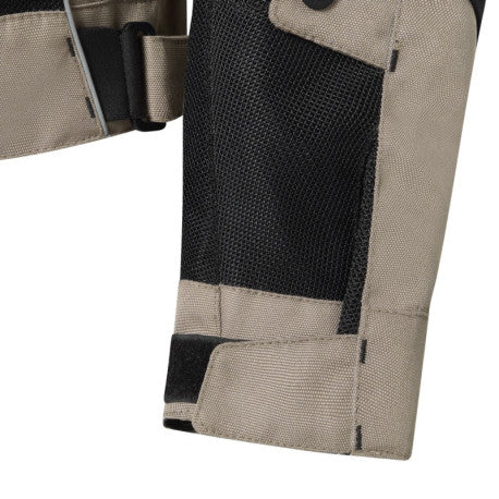 Levior Arashi 2 Taupe/Negro Chaqueta Moto Hombre Verano Trail Homologada CE