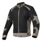 Levior Arashi 2 Taupe/Negro Chaqueta Moto Hombre Verano Trail Homologada CE