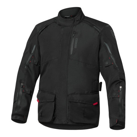 Levior Gaman 2 WP Negro Chaqueta Moto Hombre 4 Estaciones CE AA