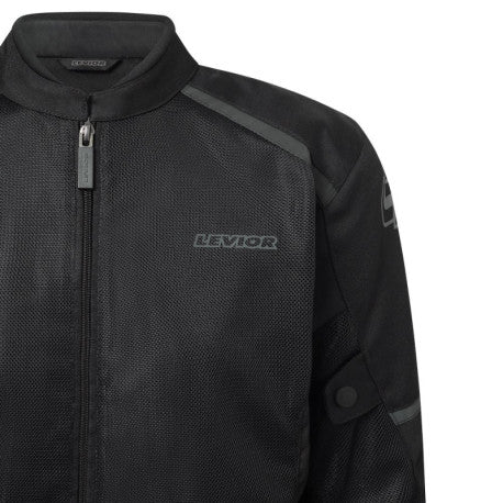 Levior Imbat 2 Negro Chaqueta Moto Hombre Verano Naked Homologada CE