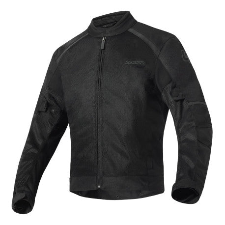 Levior Imbat 2 Negro Chaqueta Moto Hombre Verano Naked Homologada CE