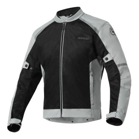 Levior Imbat 2 Gris/Negro Chaqueta Moto Hombre Verano Naked Homologada CE