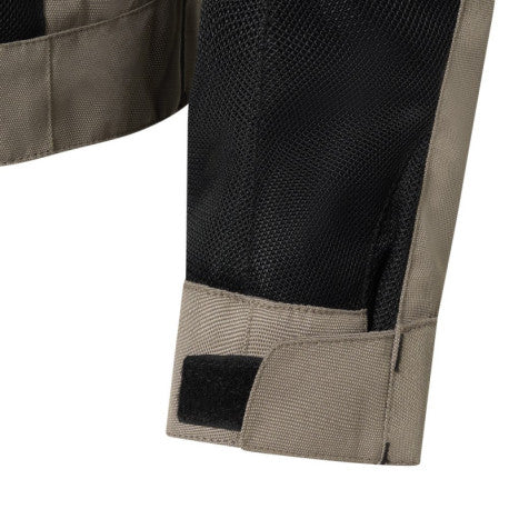 Levior Imbat 2 Taupe/Negro Chaqueta Moto Hombre Verano Naked CE Clase A - URA Moto
