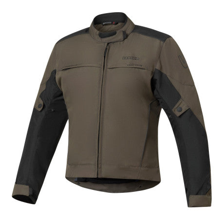 CHAQUETA LEVIOR NAKAMA 2 WOMAN WP CAQUI - URA Moto