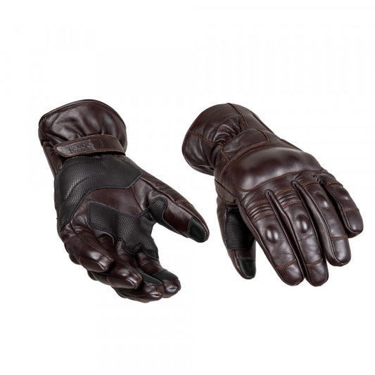 Guante Moto Moore Sport Winter Marrón - URA Moto