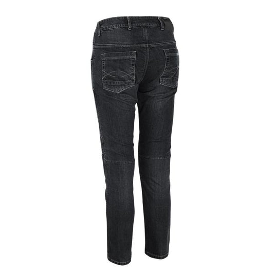 Pantalón Tejano Moto Moore Quattro 2 Negro - URA Moto