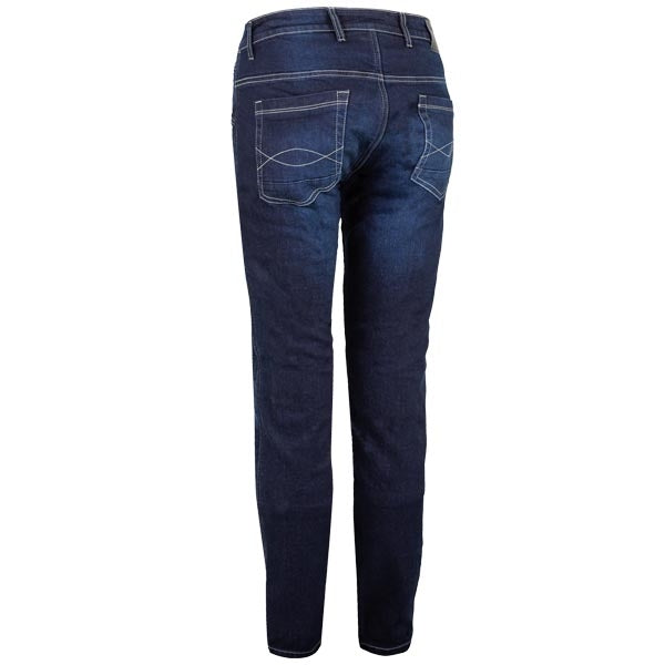 Pantalón Tejano Moto Moore Five 2 Azul - URA Moto