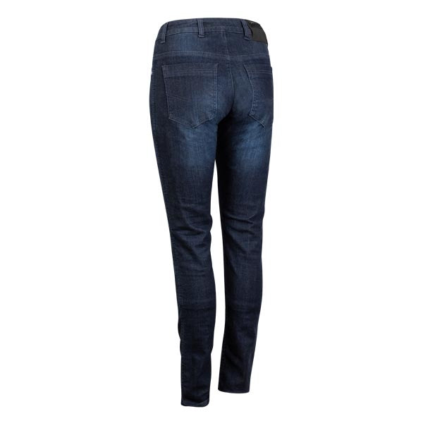 Pantalón Tejano Moto Moore Mujer Five 2 Azul - URA Moto