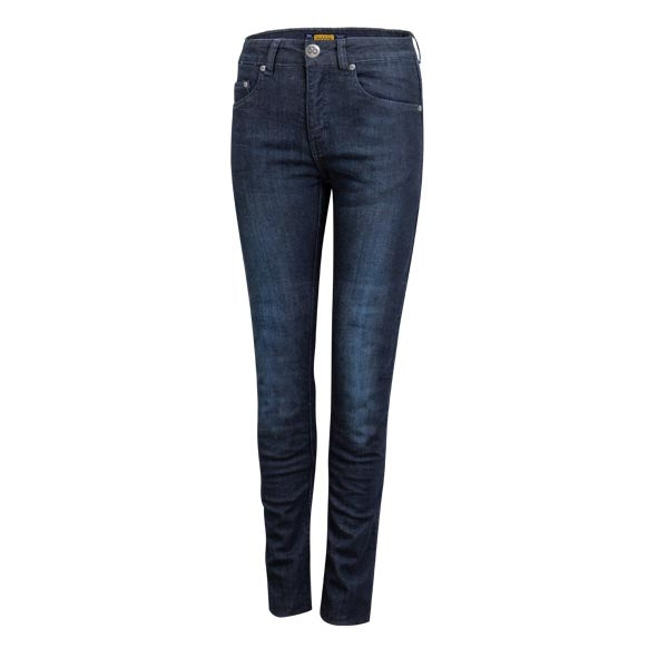 Pantalón Tejano Moto Moore Mujer Five 2 Azul - URA Moto