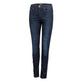 Pantalón Tejano Moto Moore Mujer Five 2 Azul - URA Moto