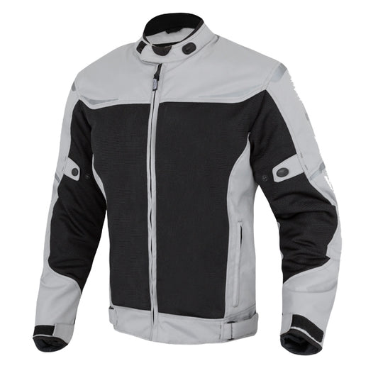 Chaqueta Cordura Moto Moore Air Gris y Negro - URA Moto