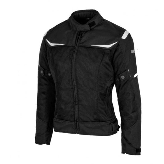 Chaqueta Cordura Moto Moore Bahia Mujer Negro - URA Moto