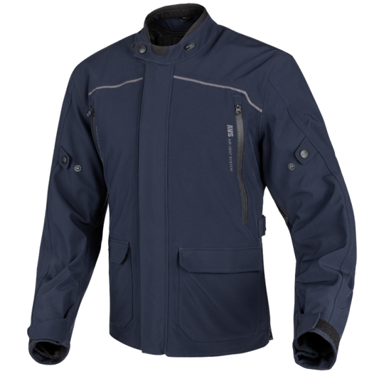 Chaqueta Cordura Moto Moore Latitude Azul - URA Moto