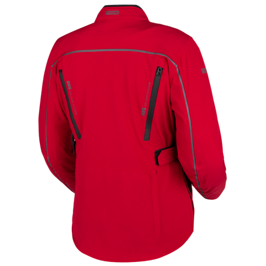 Chaqueta Cordura Moto Moore Latitude Mujer Rojo - URA Moto