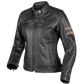 Chaqueta Moto Cuero Moore Legend Mujer Negro - URA Moto