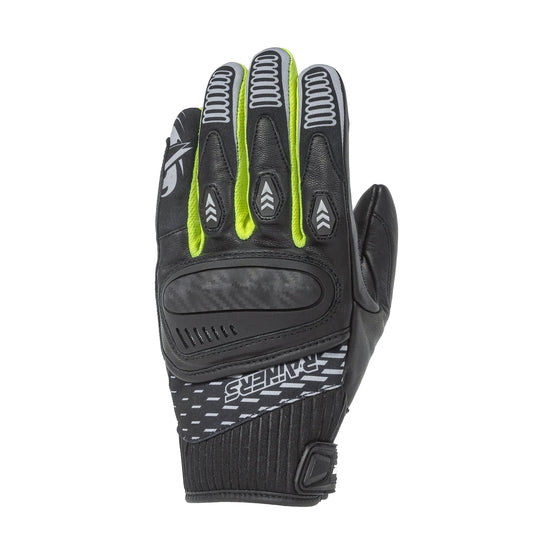 Guantes Moto Verano Racing Neon Fluor - URA Moto