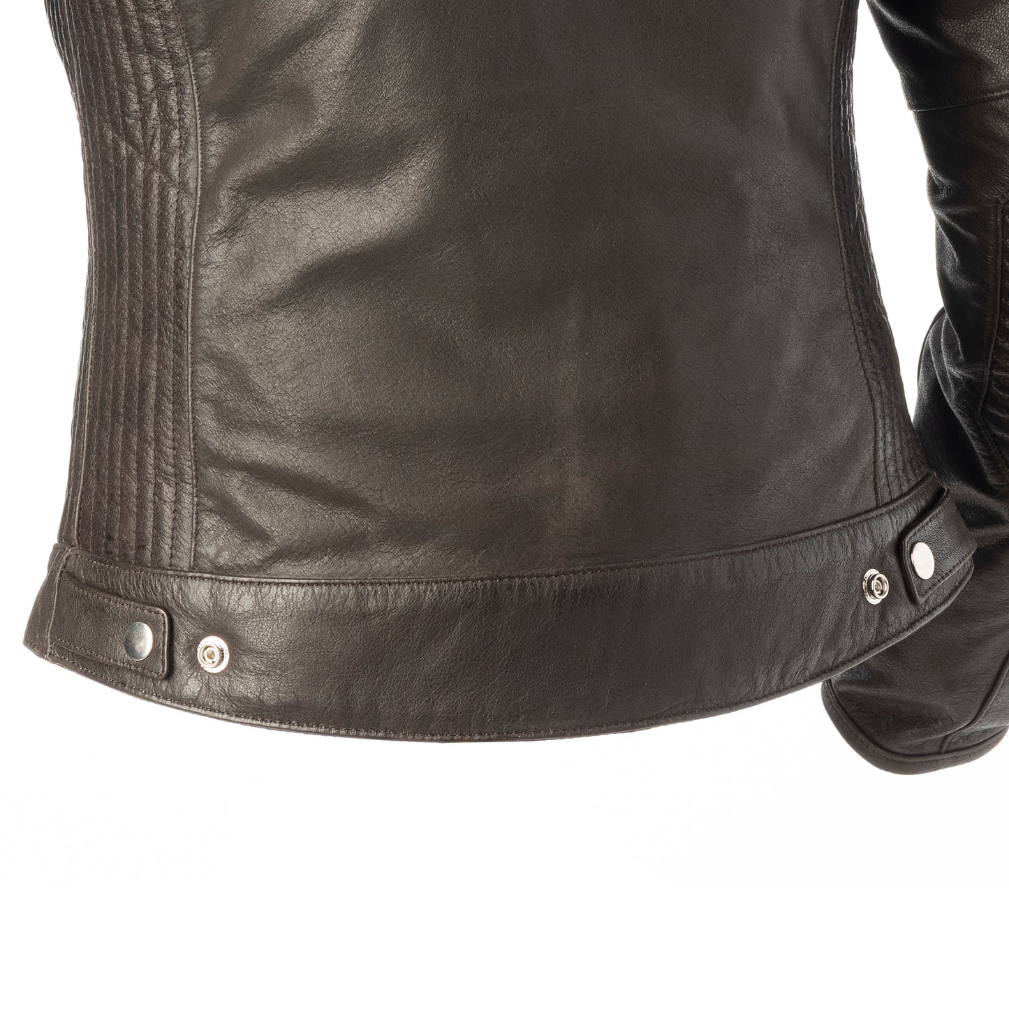 Chaqueta de Piel Mujer NICOL-MR Marrón CE (XS-2XL) | Rainers Sports