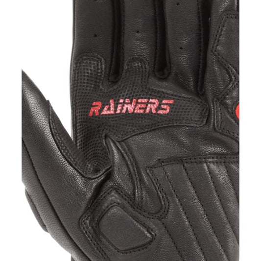 Guantes Moto Verano Rainers Omega Negros - URA Moto