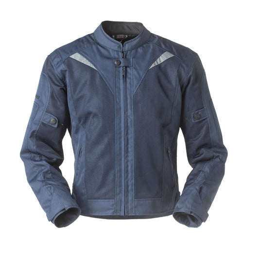 Chaqueta Moto Verano Cordura Rainers Riverside Azul - URA Moto