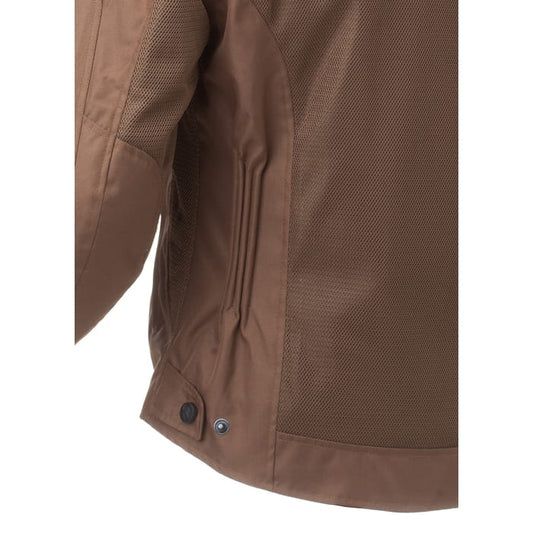 Chaqueta Moto Verano Cordura Rainers Riverside Marrón - URA Moto