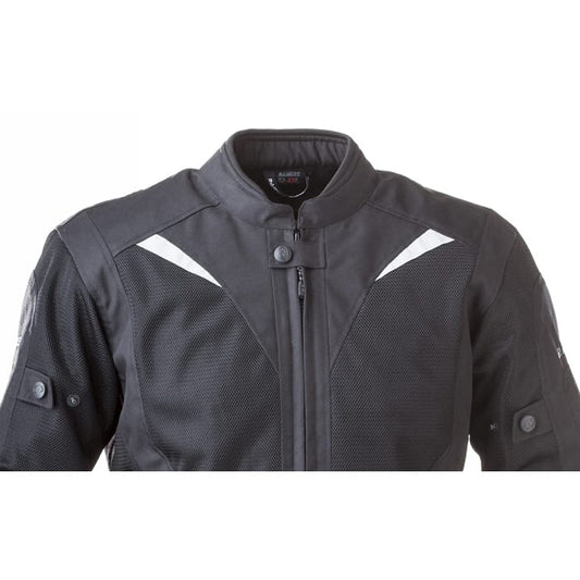 Chaqueta Moto Verano Cordura Rainers Riverside Negra - URA Moto