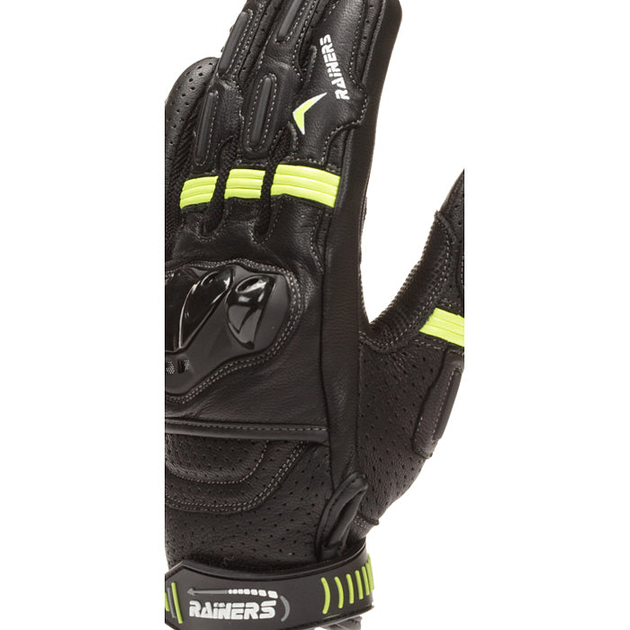 Guantes Moto Verano Rainers Road Fluor - URA Moto