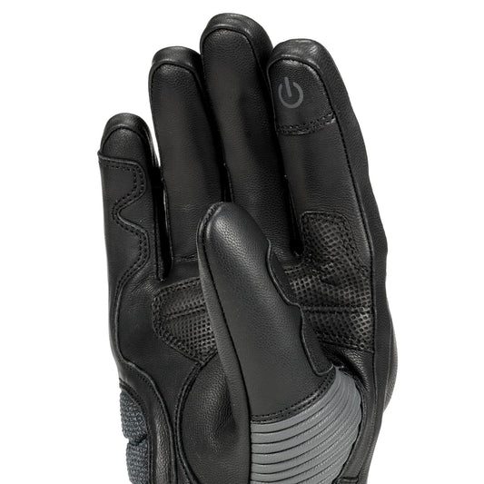 Guantes Moto Verano Rainers Sandro Negro - URA Moto