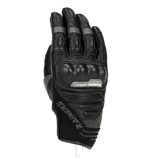 Guantes Moto Verano Rainers Sandro Negro - URA Moto