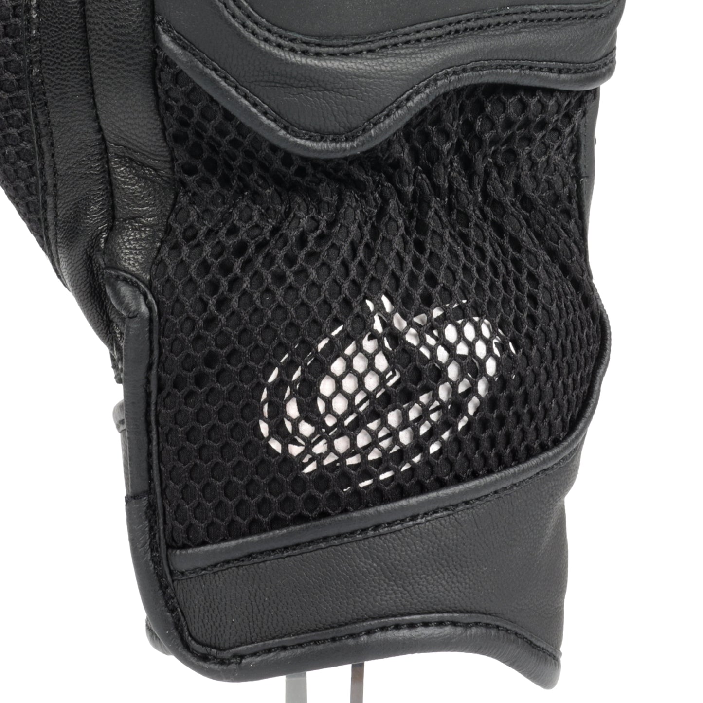 Guante Moto Verano SPRING Negro CE Nivel 1 Rainers Sports | Ventilado Piel Táctil Homologado