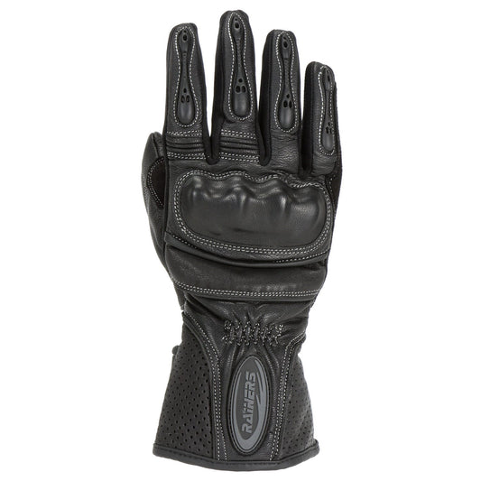 Guantes Moto Verano Rainers Strada Negros - URA Moto