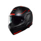Casco Modular CMS SUV GT TOURING PRO RED MT – Abatible con Visor Solar, ECE 22.06 y Confort Touring
