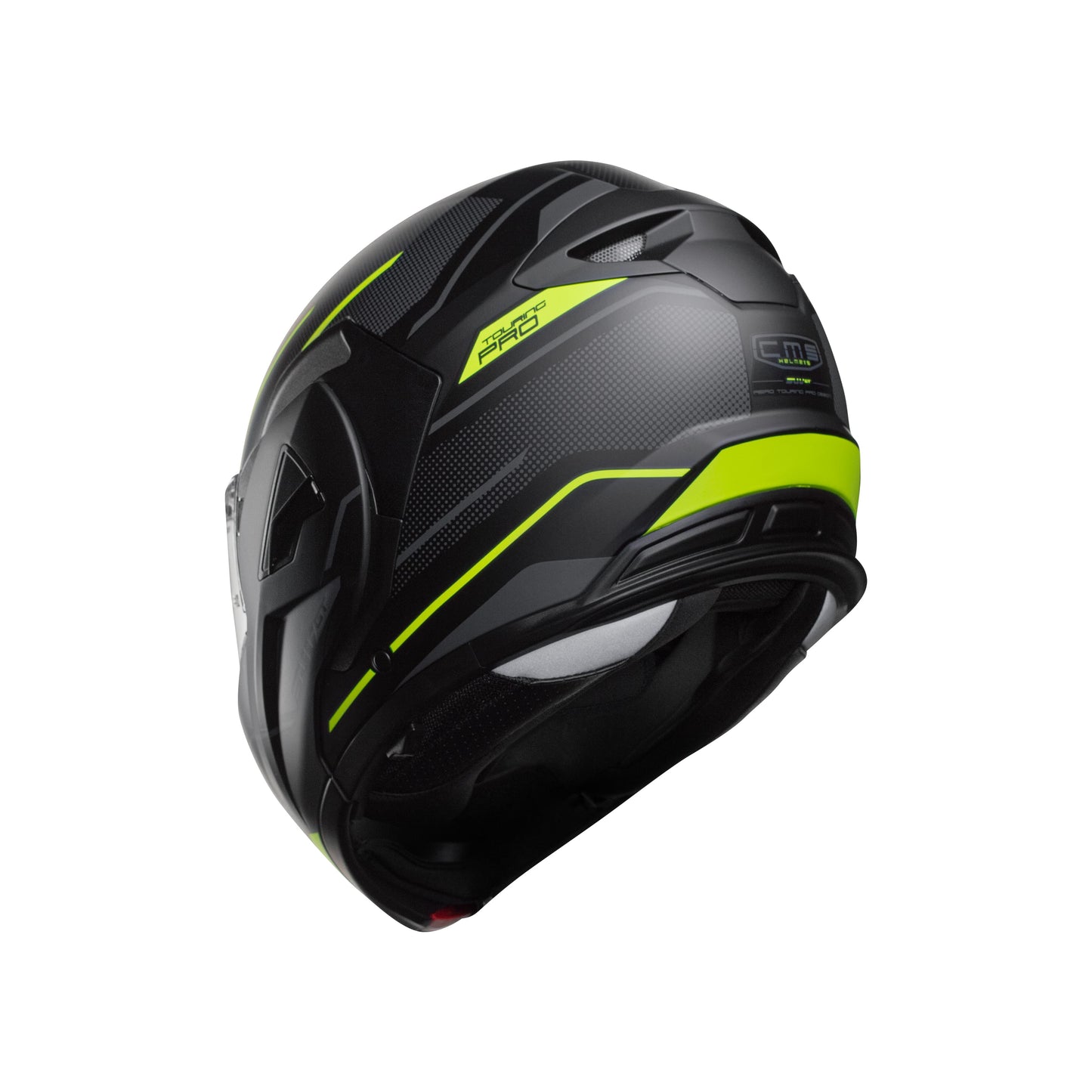 Casco Modular CMS SUV GT TOURING PRO YELLOW REFLEX MT – Abatible de Alta Visibilidad, Visor Solar y Homologación ECE 22.06
