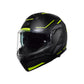 Casco Modular CMS SUV GT TOURING PRO YELLOW REFLEX MT – Abatible de Alta Visibilidad, Visor Solar y Homologación ECE 22.06