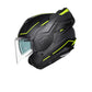 Casco Modular CMS SUV GT TOURING PRO YELLOW REFLEX MT – Abatible de Alta Visibilidad, Visor Solar y Homologación ECE 22.06