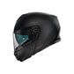 Casco Modular CMS SUV PLAIN BLACK MT – Abatible Negro Mate con Visor Solar, ECE 22.06 y Máximo Confort Touring