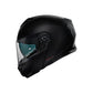 Casco Modular CMS SUV PLAIN BLACK – Abatible Negro Brillante con Visor Solar, Confort Touring y ECE 22.06