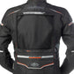 Chaqueta moto 4 Estaciones Adventure Rainers TRIVOR-N negra - URA Moto