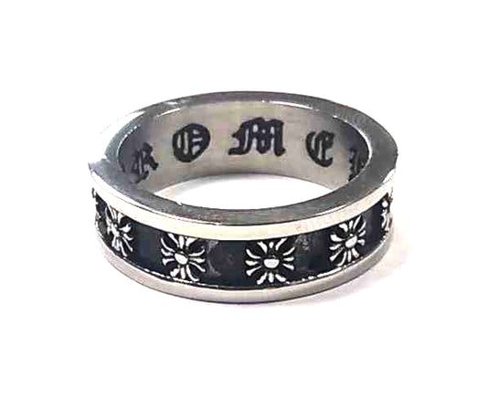 Anillo Acero Alianza Cruz Catara