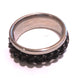 Anillo Acero Cadena Antiestres Negro - URA Moto